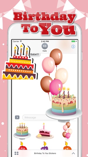 Birthday To You Stickers(圖3)-速報App