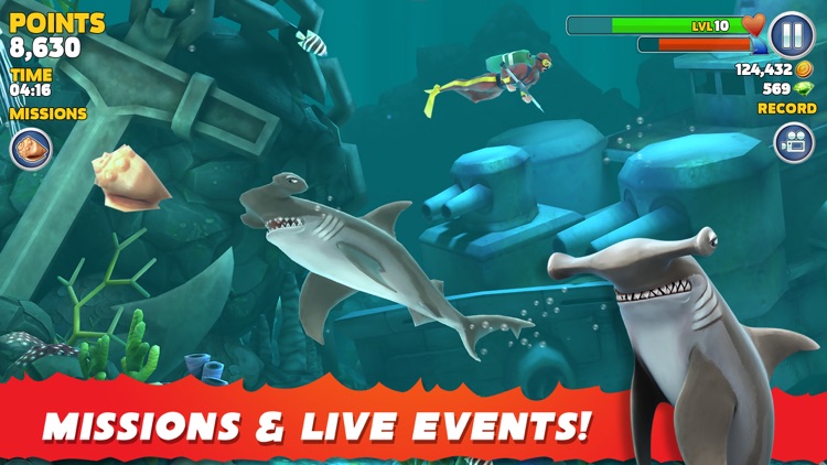 Hungry Shark Evolution screenshot-0