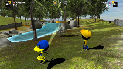 Screenshot #3 pour Stickman Disc Golf Battle