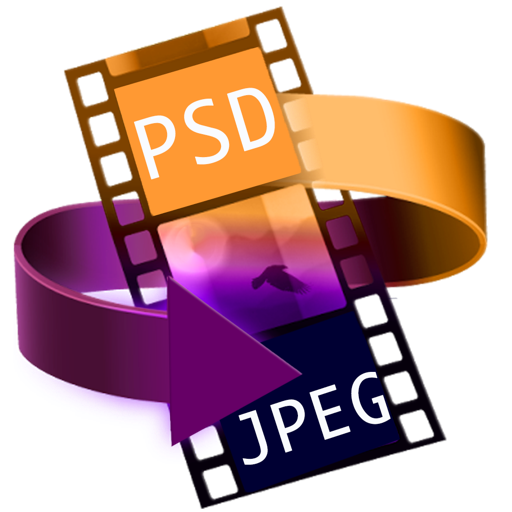 PSD 2 JPEG: Batch convert PSD files to JPEG icon