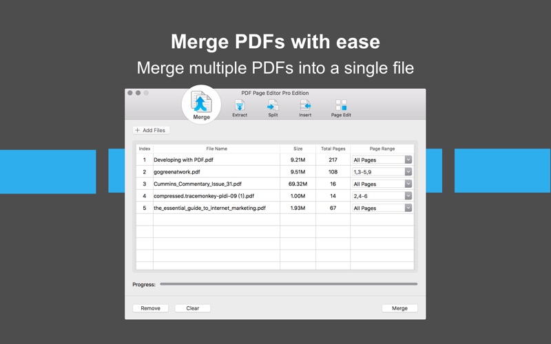 Screenshot #2 pour PDF Page Editor Pro Edition