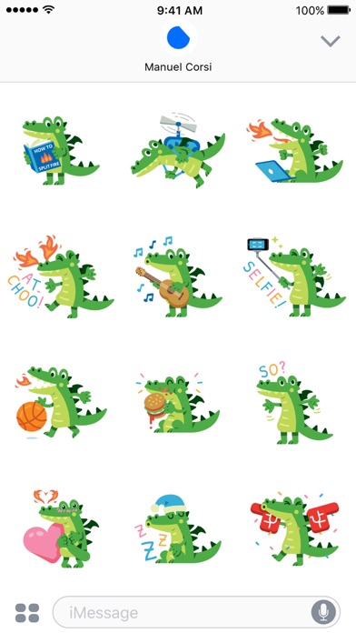Teen Dragon Stickers screenshot 3