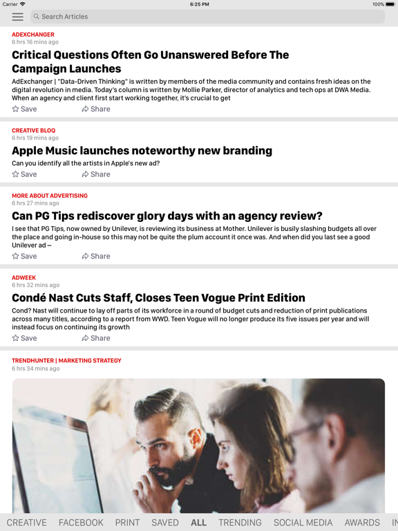 Screenshot #4 pour marketing nows.