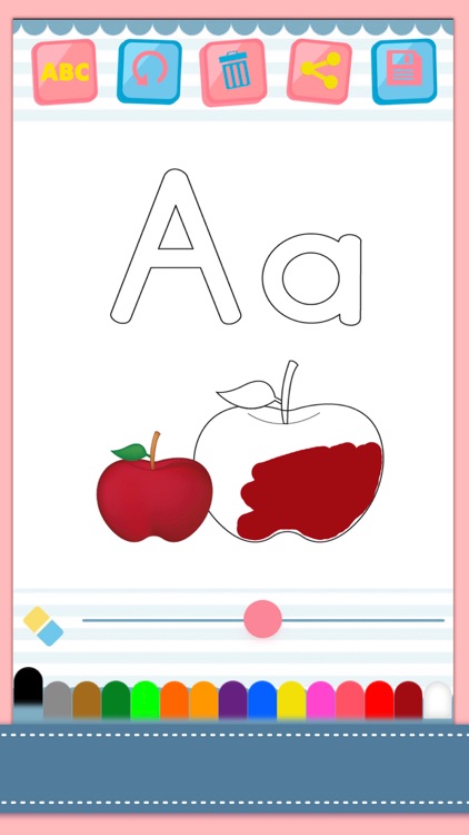 Calligraphy ABC Coloring Book screenshot-3