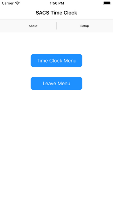 Screenshot #2 pour SACS Time Clock