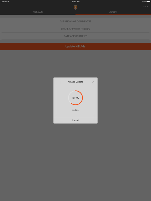 Screenshot #6 pour Kill Ads VPN: Block Origin Spam Trackers AdBlocker