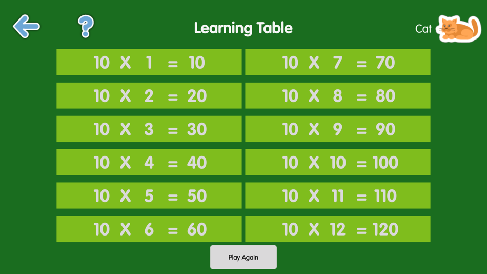#2. Times Tables: Maths is fun! (iOS) Podle: Unit11