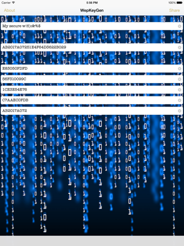 WEP keys for WiFi Passwordsのおすすめ画像3