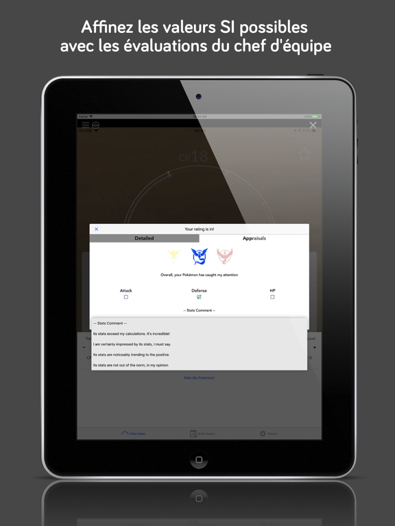 Screenshot #6 pour Poke Rater, captures d'écran