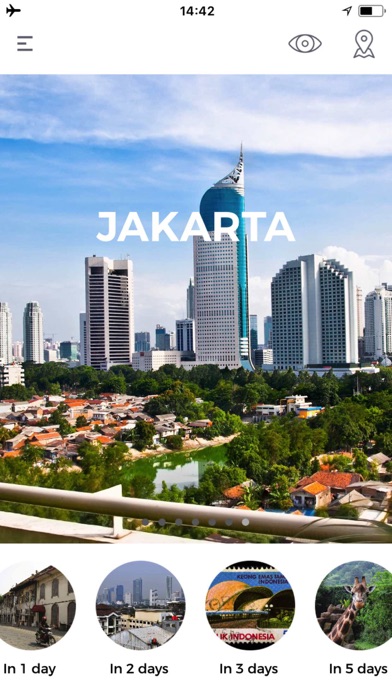 Jakarta Travel Guide Offline Screenshot