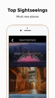 barcelona - sights and maps iphone screenshot 3