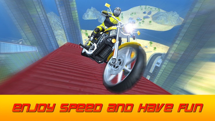Impossible Motor Bike Sky Race screenshot-3