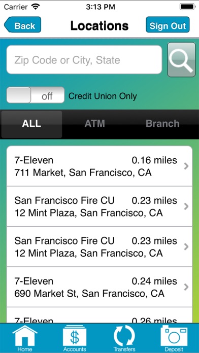 App screenshot