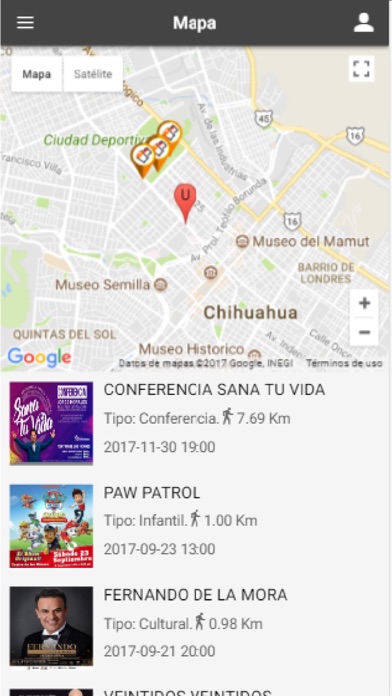 Eventos de chihuahua screenshot 4