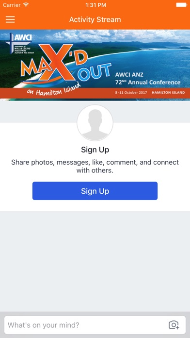AWCI ANZ 72nd Conference 2017 screenshot 2