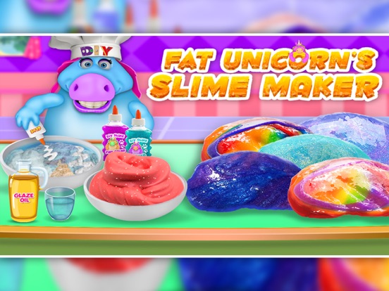 Screenshot #4 pour Mr. Fat Unicorn Slime Making