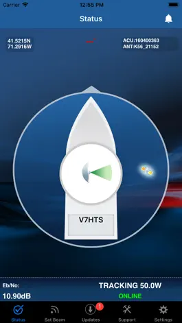Game screenshot KVH mini-VSAT Broadband mod apk