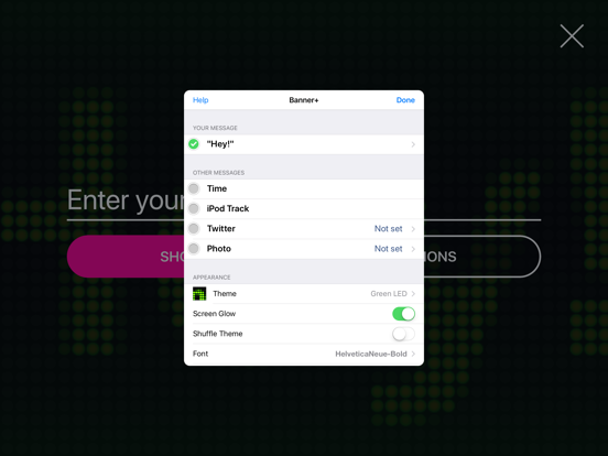 Banner+ iPad app afbeelding 5