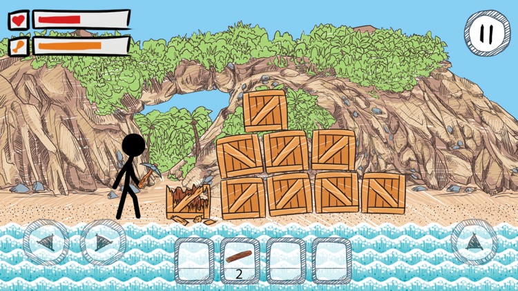 Stickman Craft Survival Simulator screenshot-3