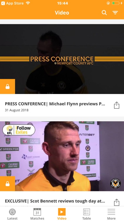 Newport County Official App