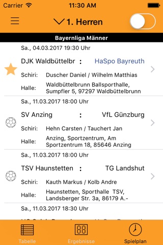 HaSpo Bayreuth screenshot 2