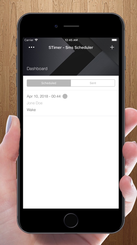 #5. STimer - Sms Scheduler App (iOS) 게시자: Abid Adnan