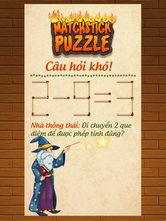 Screenshot #4 for Matchstick Puzzle Shape Number