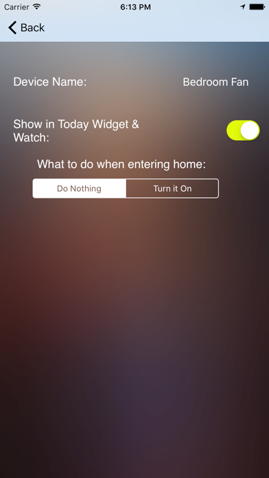ControlHub iPhone screenshot
