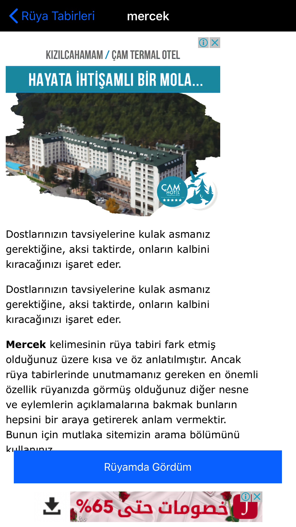 Rüya Tabirleri screenshot 3