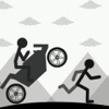 スティックマン 自転車 破壊 - iPhoneアプリ