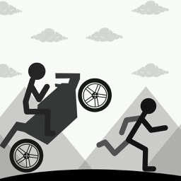 Stickman Bicyclette