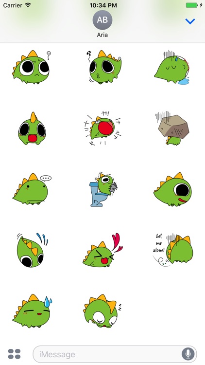 Little Blue Dragon Sticker