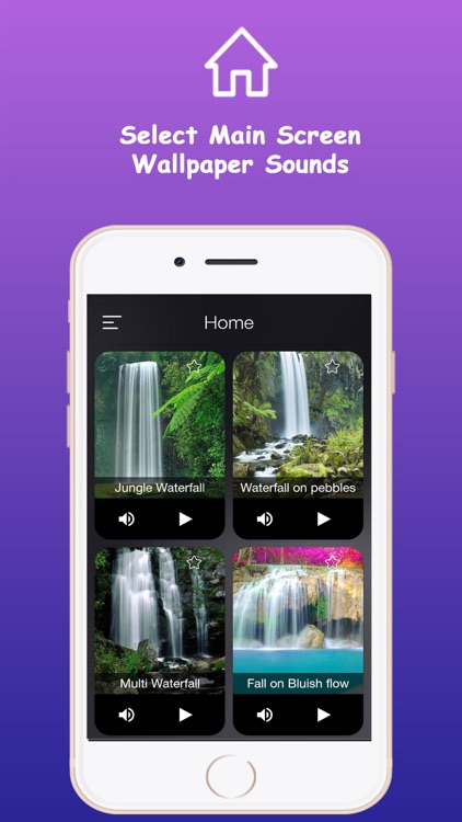 Natural Waterfall Sounds