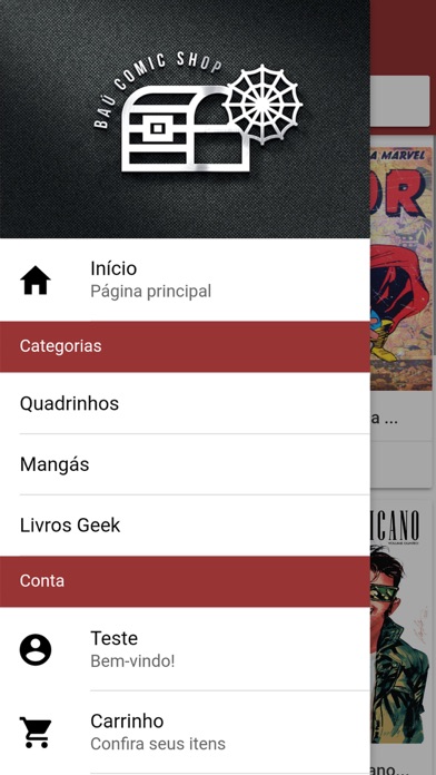 Baú Comic Shop screenshot 3