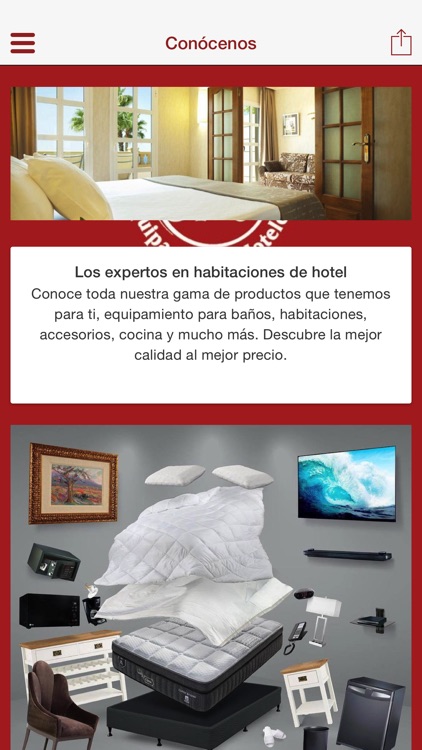 Equipamiento Hotelero