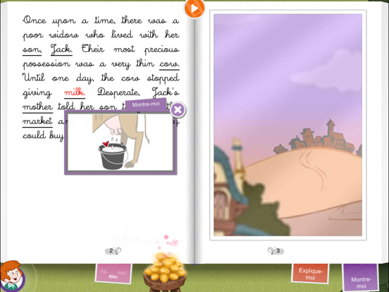 Discover Jack & the Beanstalk iPad screenshot