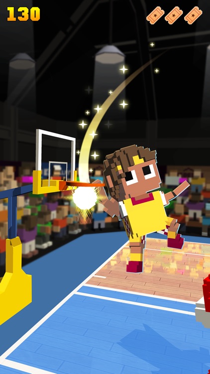 Blocky Basketball FreeStyle screenshot-3