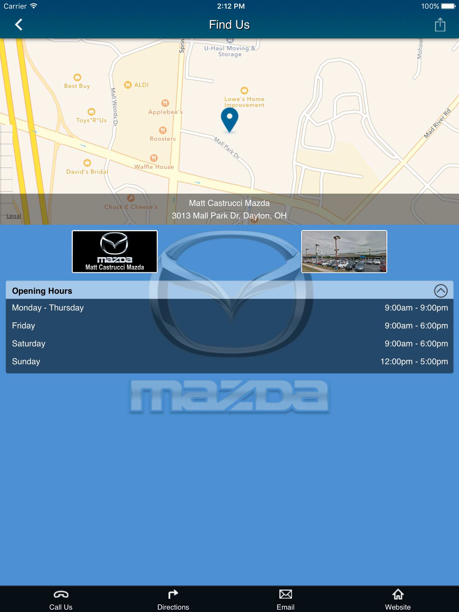 Matt Castrucci Mazda.