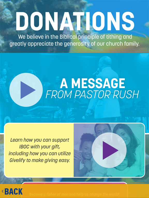 Inspiring Body of Christ iPad screenshot 5 - Lifestyle app