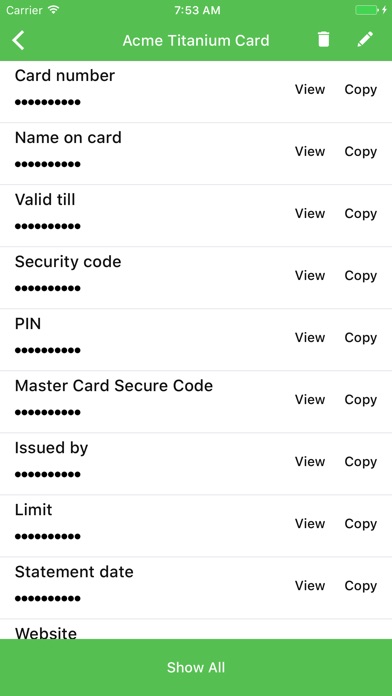 HexaVault Password Manager screenshot 4