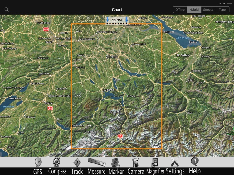 Zug - Aegeri Lakes Charts Pro screenshot-4