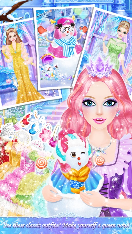 Princess Salon: Frozen Party screenshot-3