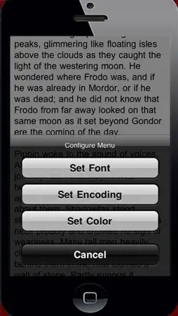 PowerReader Lite screenshot 1
