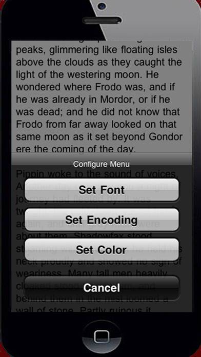 Screenshot #1 pour PowerReader Lite