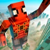 Cube Spider Hero in City 3D