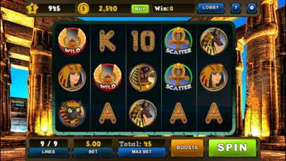 Slots Pharaoh's Quest Screenshot on iOS