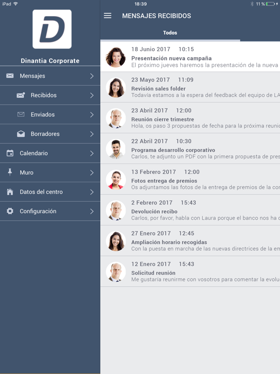 Screenshot #4 pour Dinantia Corporate