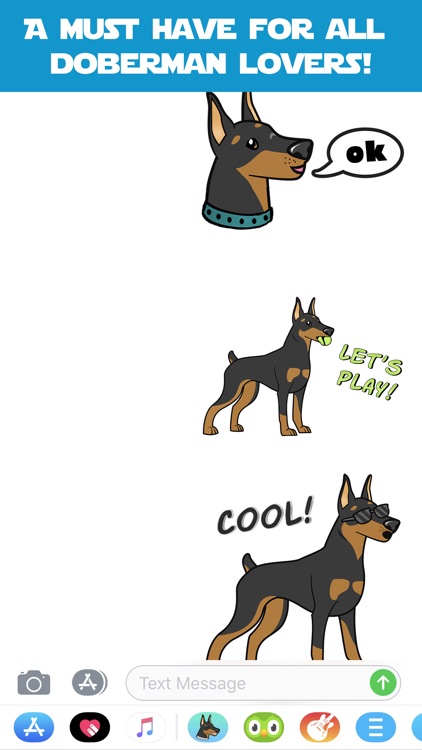 Doberman Stickers screenshot-5