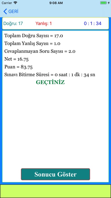 Adalet B. AÖF Çıkmış Sorular screenshot-4