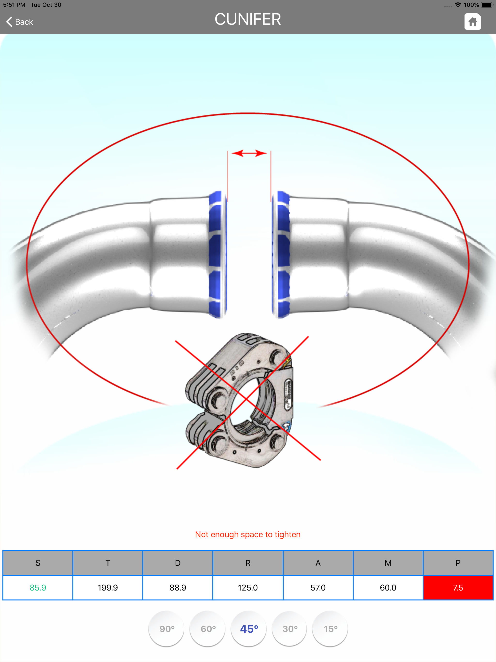 Pipefitter Mapress Calculator